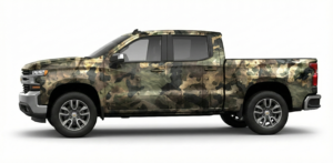 2023 Chevy Silverado with FALL Pattern