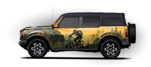 Ford Bronco with BIKE Pattern