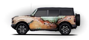 Ford Bronco with BRIK Pattern