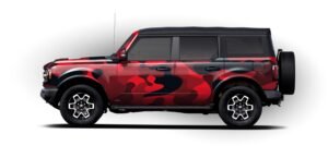 Ford Bronco with CAMO 1 Pattern