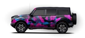 Ford Bronco with CAMO 2 Pattern