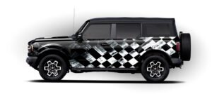 Ford Bronco with CHEK Pattern
