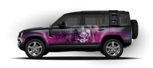 LAND ROVER with LION Pattern