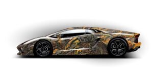Lamborghini with DRWN 1 Pattern