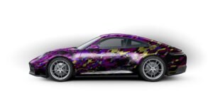 Porsche 911 with DIGI Pattern