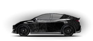 Tesla Model Y with WEBS Pattern