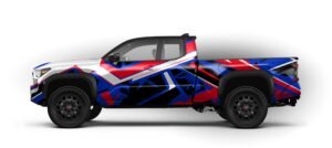 Toyota Tacoma with SHAP Pattern