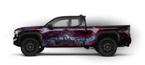 Toyota Tacoma with SPCE Pattern
